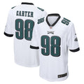 Jalen Carter Philadelphia Eagles Nike  Game Jersey -  White