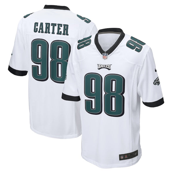 Jalen Carter Philadelphia Eagles Nike  Game Jersey -  White