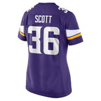 Zavier Scott Minnesota Vikings Nike Women's Team Game Jersey -  Purple