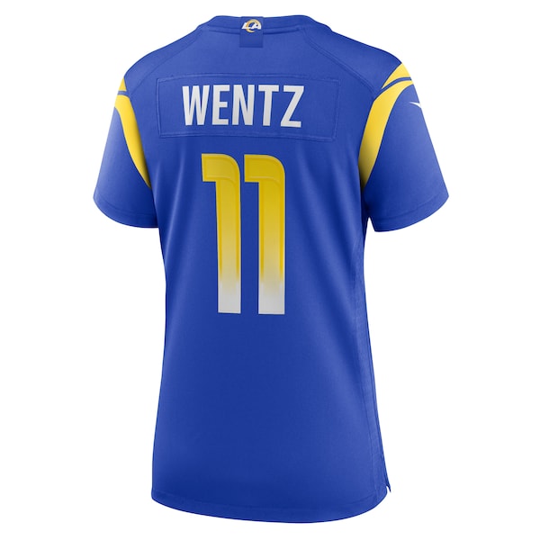 Carson Wentz Los Angeles Rams Nike Women's Team Game Jersey -  Royal