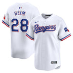 Jonah Heim Texas Rangers Nike Home Limited Player Jersey - White