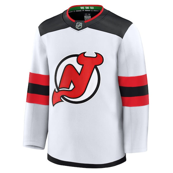 New Jersey Devils  Away Premium Jersey - White/Black/Red