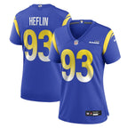 Jack Heflin Los Angeles Rams Nike Women's Team Game Jersey -  Royal