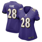 Sanoussi Kane Baltimore Ravens Nike Women's  Game Jersey -  Purple