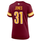 Jonathan Jones Washington Commanders Nike Women's Team Game Jersey -  Burgundy