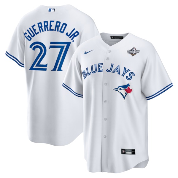 Vladimir Guerrero Jr. Toronto Blue Jays Nike 2025 World Series Replica Jersey - White