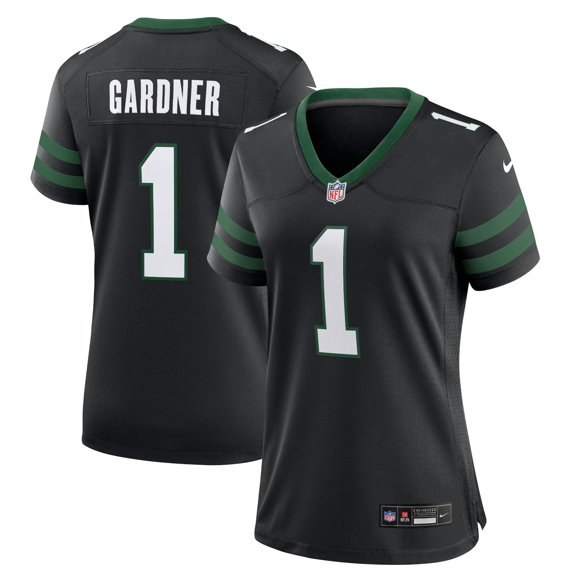 Ahmad Sauce Gardner New York Jets Nike Women's Game Jersey - Legacy Green