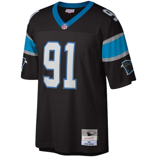 Kevin Greene Carolina Panthers Big & Tall 1996 Retired Player Replica Jersey - Black