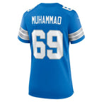 Al-Quadin Muhammad Detroit Lions Nike Women's Team Game Jersey -  Blue