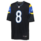 Jared Verse Los Angeles Rams Nike Youth 2025 RIVALRIES Vapor Limited Jersey - Navy
