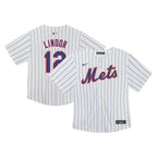 Francisco Lindor New York Mets Nike Toddler  Game Jersey - White