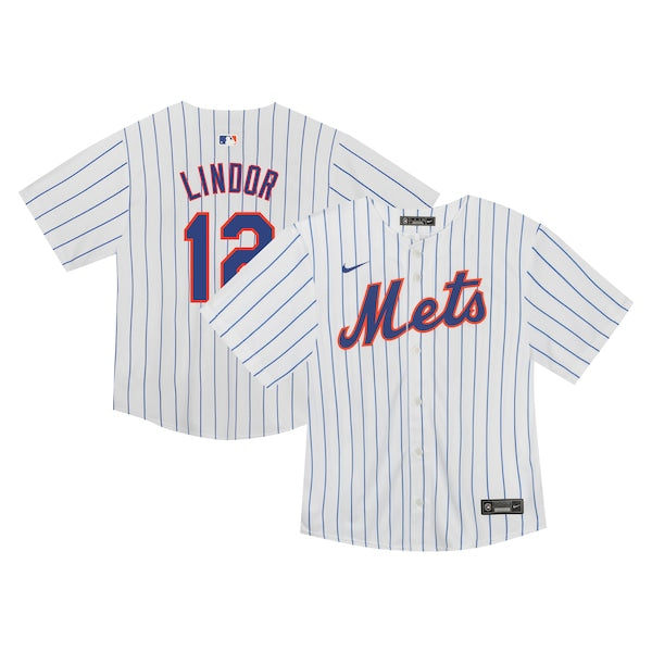 Francisco Lindor New York Mets Nike Toddler  Game Jersey - White