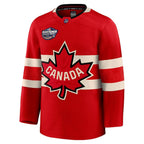 Men's Team Canada 4 Nations Face-Off Premium Blank Jersey 2025 - Red