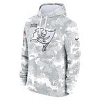 Tampa Bay Buccaneers Nike 2024 Salute to Service Club Fleece Pullover Hoodie - Arctic Camo