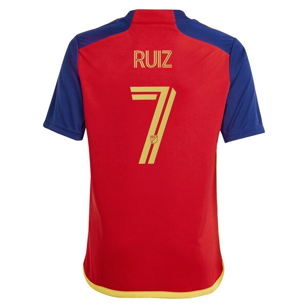 Pablo Ruiz Real Salt Lake adidas Youth 2024 Peak Utah Replica Player Jersey – Red