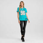 Brandon Pili Miami Dolphins Nike Women's  Game Jersey -  Aqua