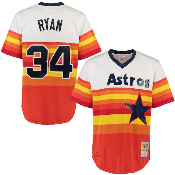 Nolan Ryan Houston Astros Throwback Authentic Jersey - White