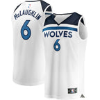 Jordan McLaughlin Minnesota Timberwolves  Youth Fast Break Replica Player Jersey - Association Edition - White