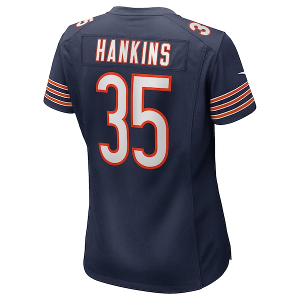 Deion Hankins Chicago Bears Nike Women's Team Game Jersey -  Navy