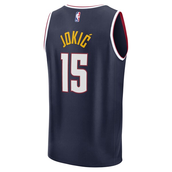 Nikola Jokic Denver Nuggets  Youth Fast Break Replica Player Jersey - Icon Edition - Navy