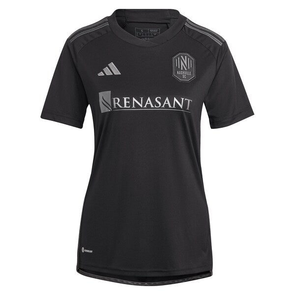 Walker Zimmerman Nashville SC adidas Women's 2024 Man In Black Kit Replica Player Jersey - Black