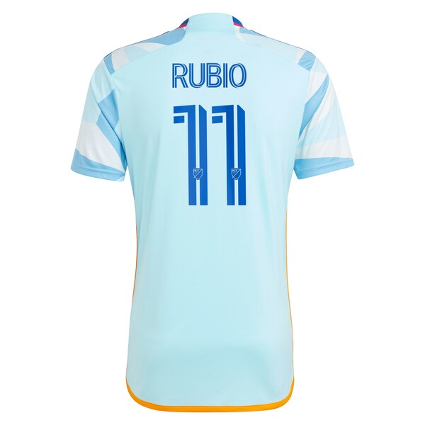 Diego Rubio Colorado Rapids adidas 2024 New Day Kit Replica Jersey - Light Blue