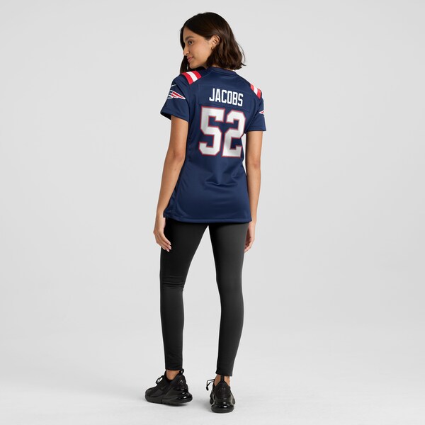 Curtis Jacobs New England Patriots Nike Women's  Game Jersey -  Navy