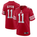 Brandon Aiyuk San Francisco 49ers Nike Women's Team Game Player Jersey - Scarlet