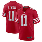 Brandon Aiyuk San Francisco 49ers Nike Women's Team Game Player Jersey - Scarlet