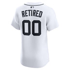 Detroit Tigers Nike  Home Elite Pick-A-Player Retired Roster Jersey - White