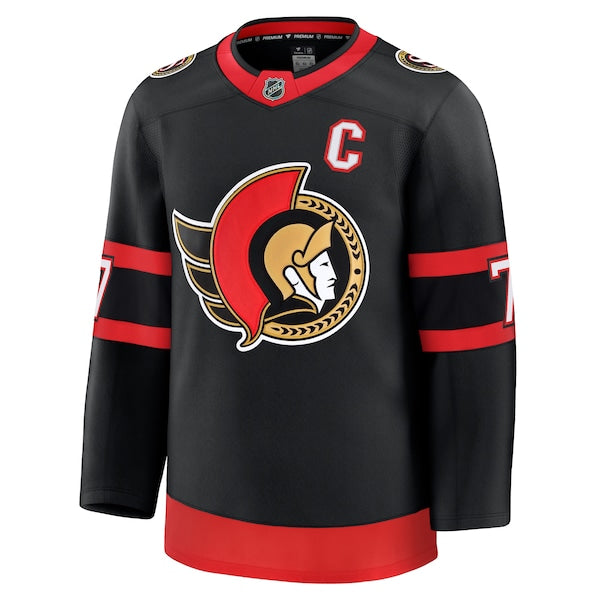 Brady Tkachuk Ottawa Senators  Home Premium Jersey - Black