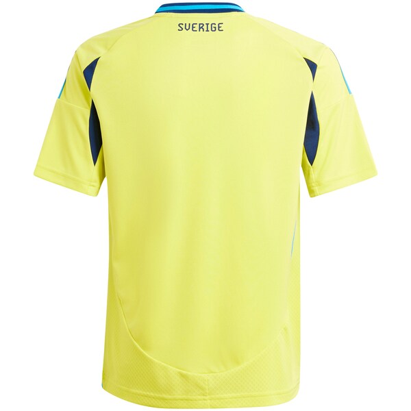 Sweden National Team adidas Youth 2024 Home Replica Jersey - Yellow