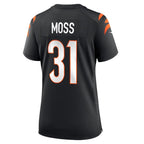 Zack Moss Cincinnati Bengals Nike Women's  Game Jersey -  Black