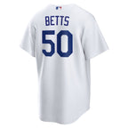 Mookie Betts Los Angeles Dodgers Nike 2025 World Series Home Replica Player Jersey - White