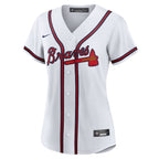 Ronald Acuna Jr. Atlanta Braves Nike Women's Home Replica Player Jersey - White/Navy