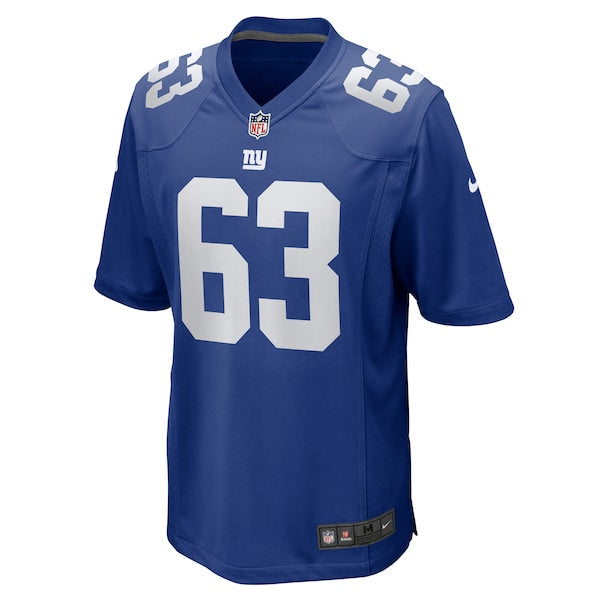Jake Kubas New York Giants Nike Team Game Jersey -  Royal