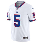 Kayvon Thibodeaux New York Giants Nike Alternate Vapor Untouchable Limited Jersey - White/Royal