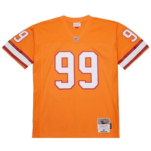 Warren Sapp Tampa Bay Buccaneers  1995 Legacy Replica Jersey - Orange/Red