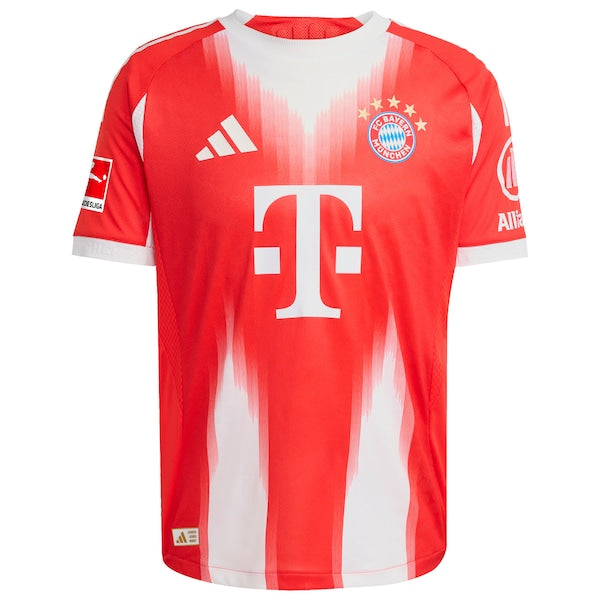 Bayern Munich adidas 2025/26 Home Authentic Jersey - Red/White