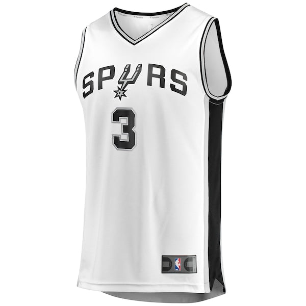 Keldon Johnson San Antonio Spurs  Fast Break Association Jersey - White