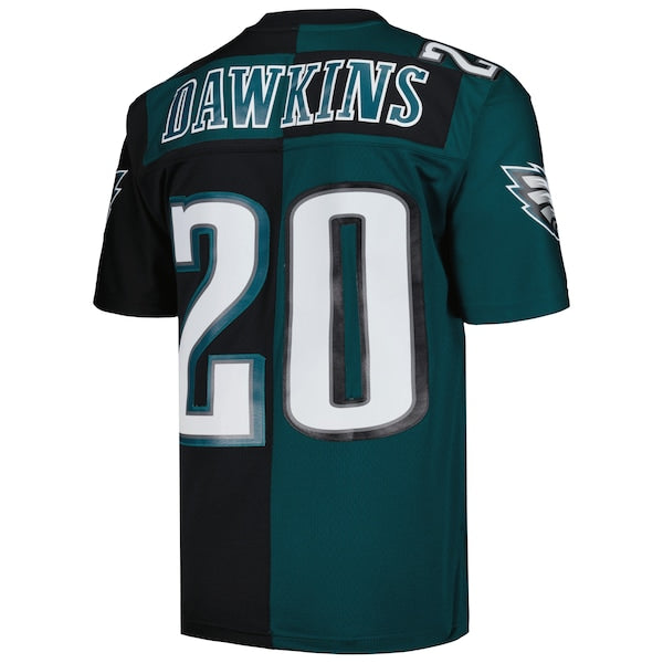 Brian Dawkins Philadelphia Eagles 2004 Split Legacy Replica Jersey - Midnight Green/Black