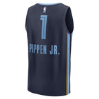 Scotty Pippen Jr. Memphis Grizzlies  Fast Break Replica Player Jersey - Icon Edition - Navy