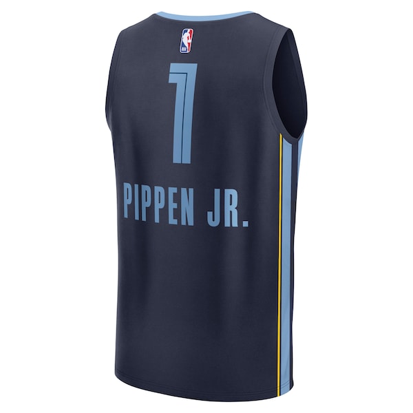 Scotty Pippen Jr. Memphis Grizzlies  Fast Break Replica Player Jersey - Icon Edition - Navy