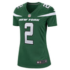Zach Wilson New York Jets Nike Women's Player Jersey - Green/Black/White