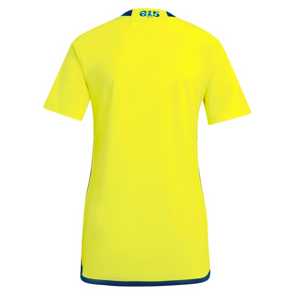 Nashville SC adidas Women's 2024 The 615 Kit Replica Jersey - Yellow