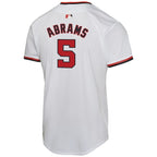 CJ Abrams Washington Nationals Nike Youth Home Game Player Jersey - White