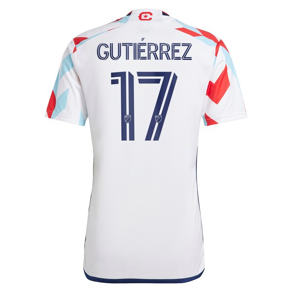 Brian Gutiérrez Chicago Fire adidas 2024 A Kit For All Replica Player Jersey – White