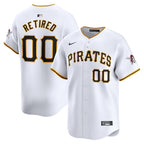 Pittsburgh Pirates Nike Home Limited Pick-A-Player Retired Roster Jersey - White