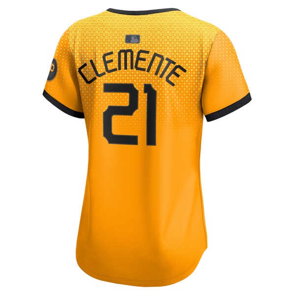 Roberto Clemente Pittsburgh Pirates Nike Women's City Connect Limited Player Jersey - No Color
