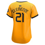 Roberto Clemente Pittsburgh Pirates Nike Women's City Connect Limited Player Jersey - No Color
